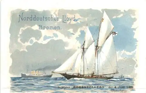 Bremen - Norddeutscher Lloyd - Hohenzollern -783182