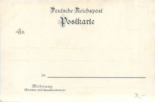 Eisbrecher in Tätigkeit - Litho -783296