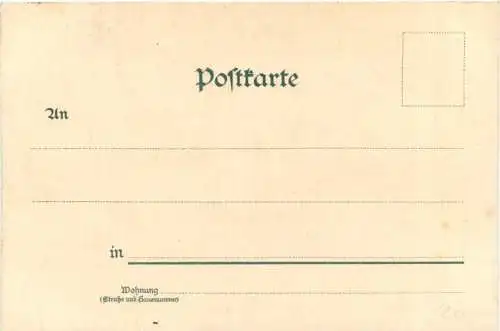 Gruss vom Salon Schnelldampfer Sequens - Litho -783388