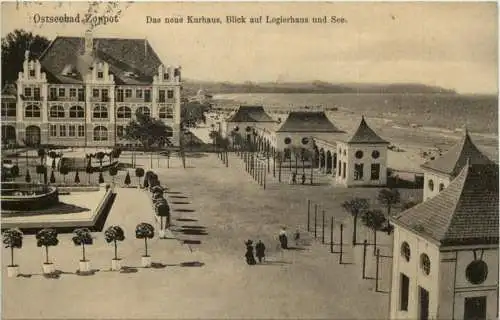 Ostseebad Zoppot - Das neue Kurhaus -625048