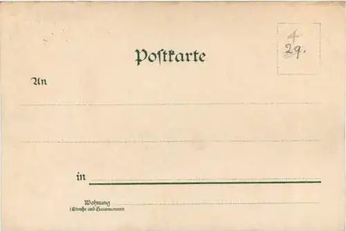 Gruss aus Hamburg - Segelschiffhafen - Litho -783404