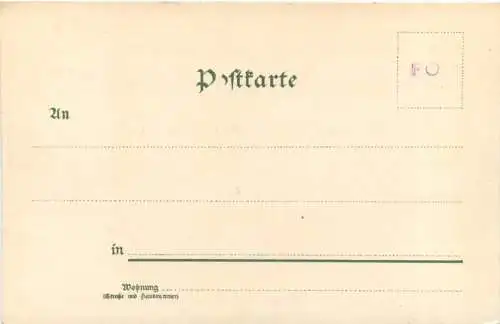 Leipzig - Gruss von der Leipziger Messe - Litho -783474