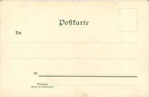 Studentika - Mensur - Litho -783638