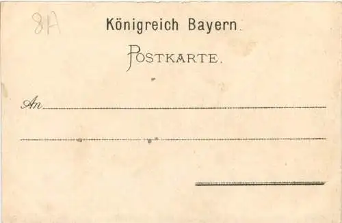 Nürnberg - Deutsches Bundesschiessen 1897 - Litho -783592