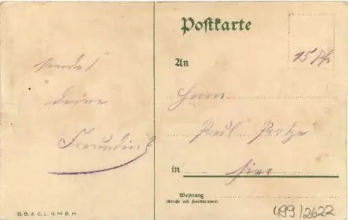 Gruss vom Carneval - Litho -783466