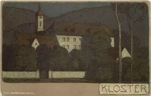 Künstler Ak Ernst Liebermann - Kloster -783732