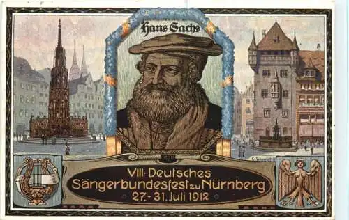 Nürnberg - Deutsches Sängerbundfest 1912 -783752