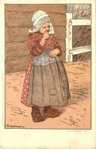 Künstler AK Kallmorgen - Litho - Von der Wasserkant -783772