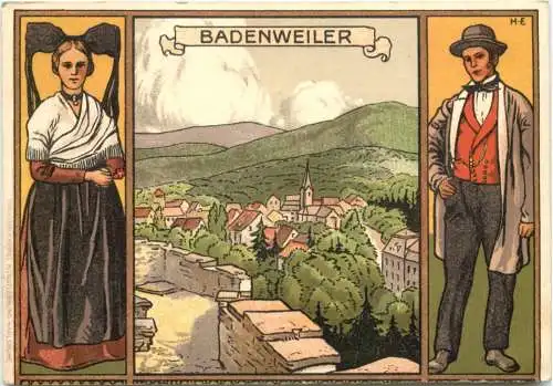 Badenweiler - Litho -783978