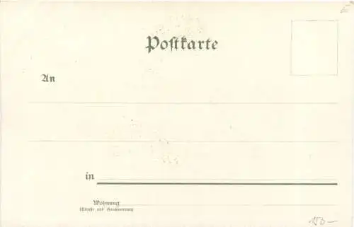 Richard Wagner Serie Senta - Litho - Verlag Brüning Hanau -783962