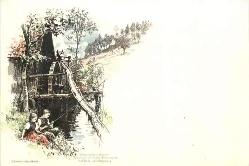 Künstler Ak Hasemann - Schwarzwald - Litho -784086