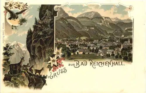 Gruss aus Bad Reichenhall - Litho -784258