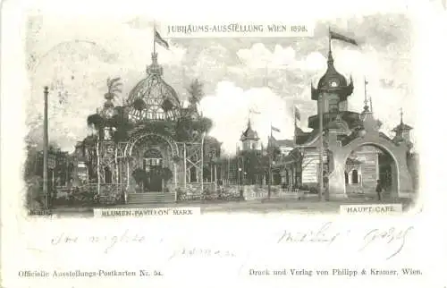 Wien - Jubiläums Ausstellung 1898 -784450