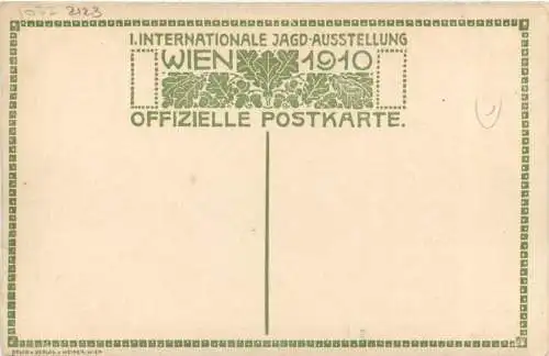 Wien - Jagd Ausstellung 1910 -784518