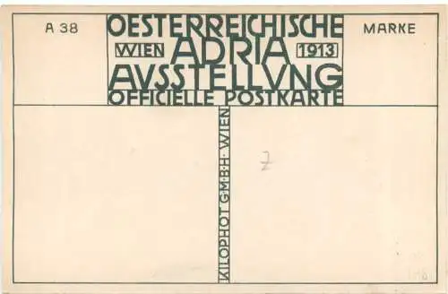 Wien - Adria Ausstellung 1913 -784538