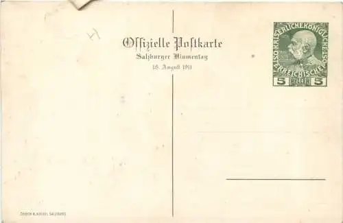 Salzburg - Blumentag 1911 -784674