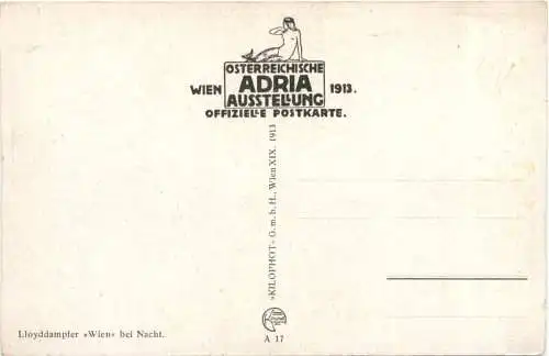 Wien - Adria Ausstellung 1913 -784774