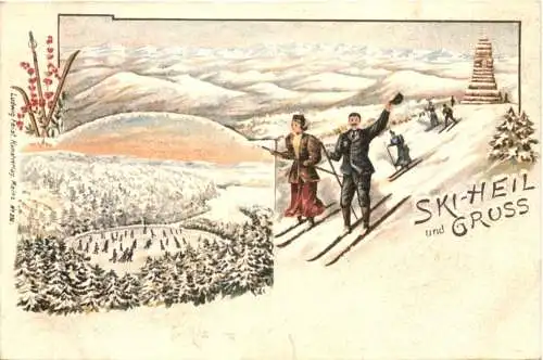 Feldberg - Ski Heil - Litho -784930