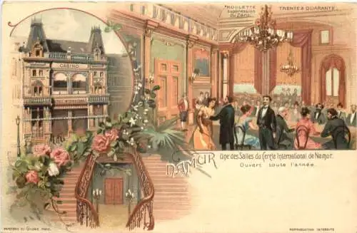 Namur - Casino - Litho -784848