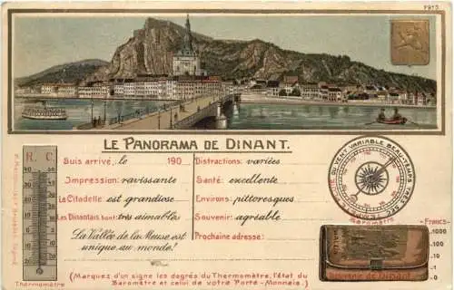 Le Panorama de Dinant - Litho -784868