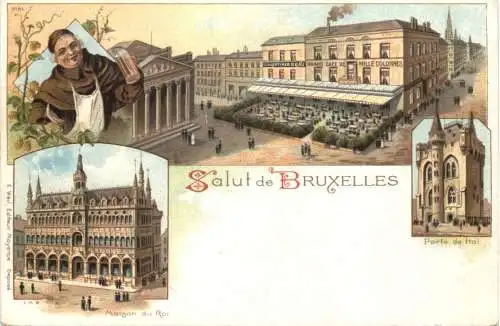 Salut de Bruxelles - Litho -784802