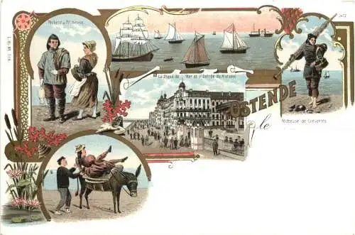 Souvenir d Ostende - Litho -784846