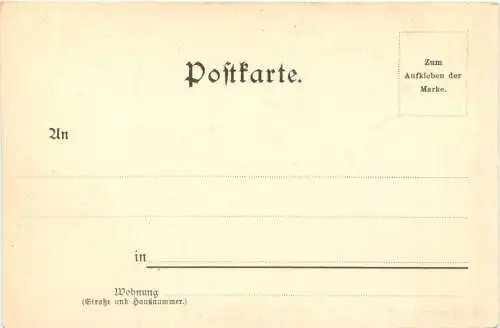 Wintervergnügen in Thüringen - Litho -784992