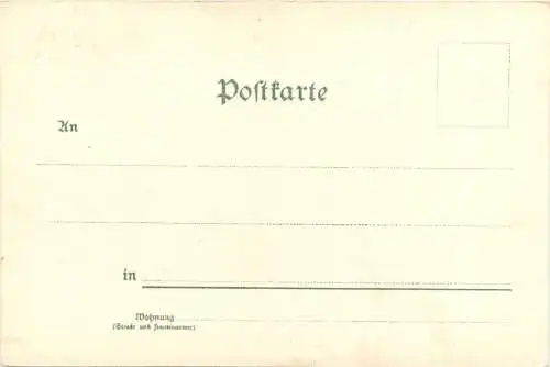 Humor - Die 4 Elemente - Litho - Verlag Bruno Bürger & Ottilie -785046