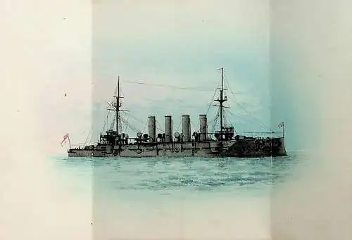 Japan - Kriegsschiff - Klappkarte -785217