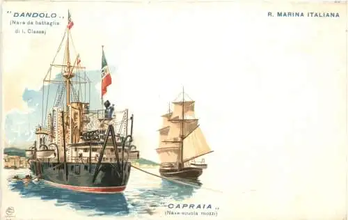 R. Marina Italiana - Dandolo - Capraia - Litho -785432