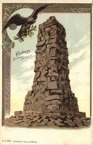 Feldberg - Bismarck Denkmal - Litho -785418