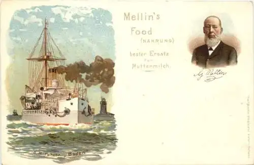 Mellins Food - SM Panzer Baden - Litho -785504