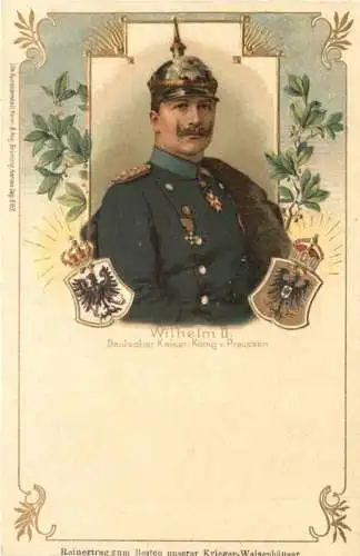 Kaiser Wilhlem II - Litho -785574