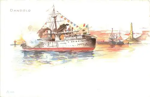 R. Marina Italiana - Dandolo - Litho -785438