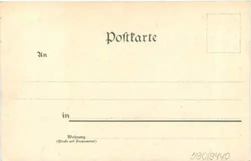 Gruss aus Leipzig - Bismarck - Litho -785402