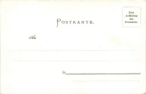 SM Panzerschiff König Wilhelm - Litho -785558