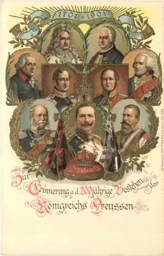 200. Bestehen Königreich Preussen - Litho -785782