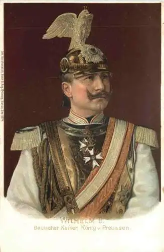 Kaiser Wilhelm II - Litho -785770