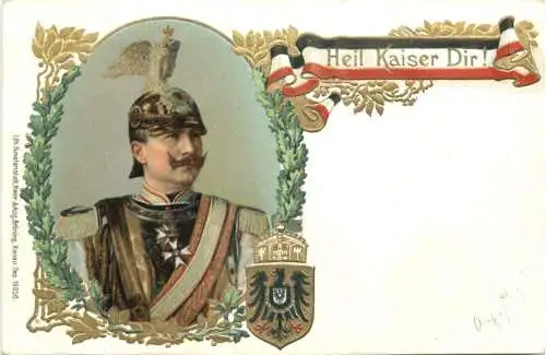 Kaiser Wilhelm II - Litho -785754