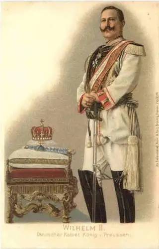 Kaiser Wilhelm II - Litho -785774