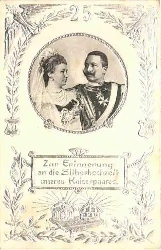 Silberhochzeit unseres Kaiserpaares -785858