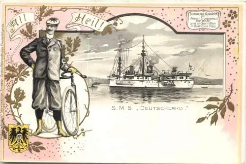 SMS Deutschland - All Heil - Litho -785880