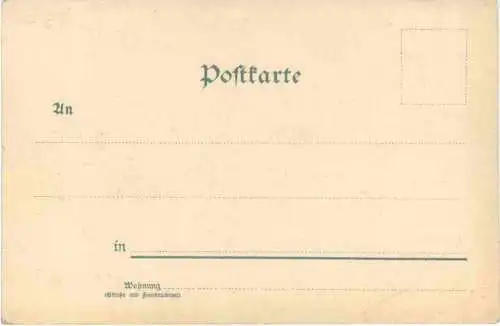 Militär - Jäger zu Pferde - Litho -786048