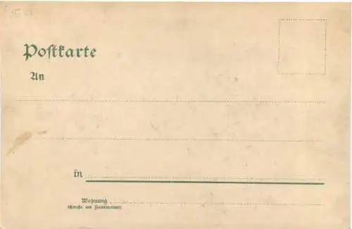 Militär - Reserve Parole 200 Platz- Litho -786054