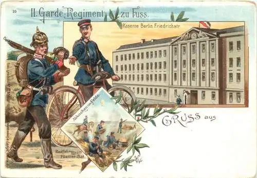 2. Garde Regiment zu Fuss - Litho -786090