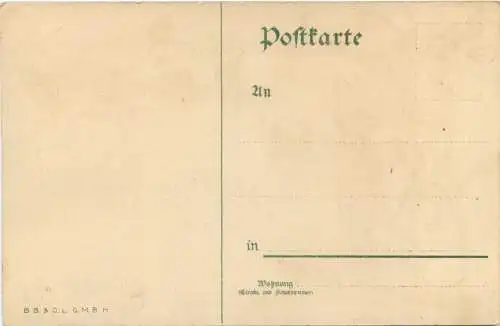 Militärradfahrer - Litho -786036