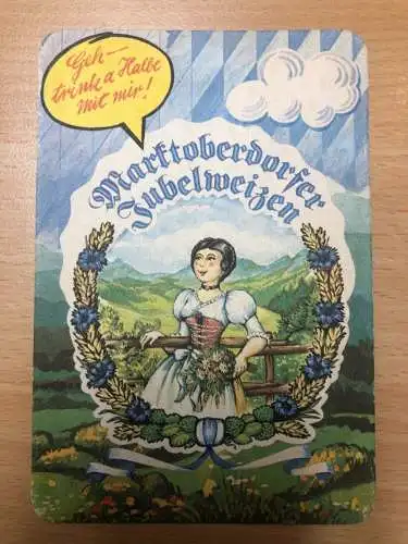 Marktoberdorfer Jubelweizen - Bierdeckel -S168