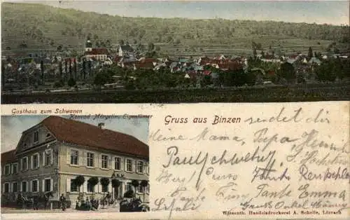 Binzen - Gasthaus zum Schwanen -33158