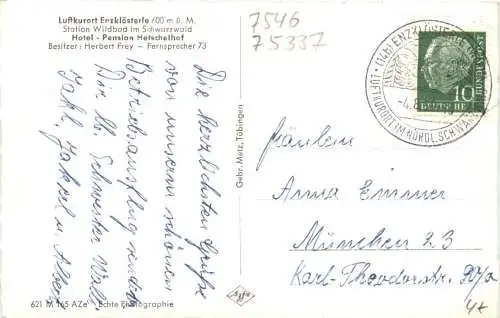 Enzklösterle - Wildbad im Schwarzwald -555012