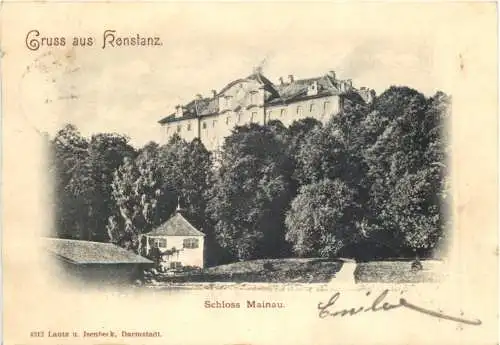 Gruss aus Konstanz, Schloss Mainau -554872